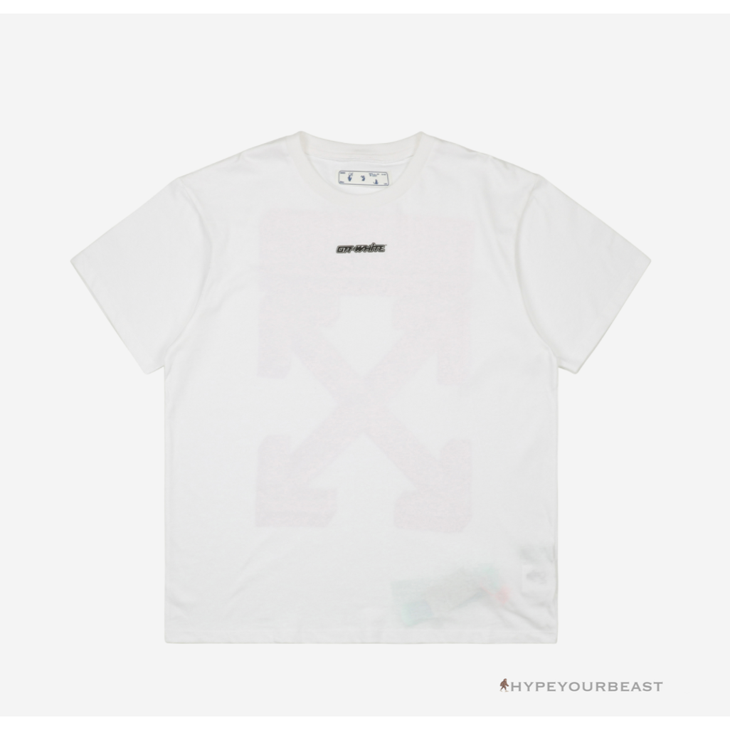 Off White Tee Shirt White Pink