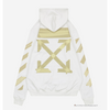 Off White Hoodie White Gold
