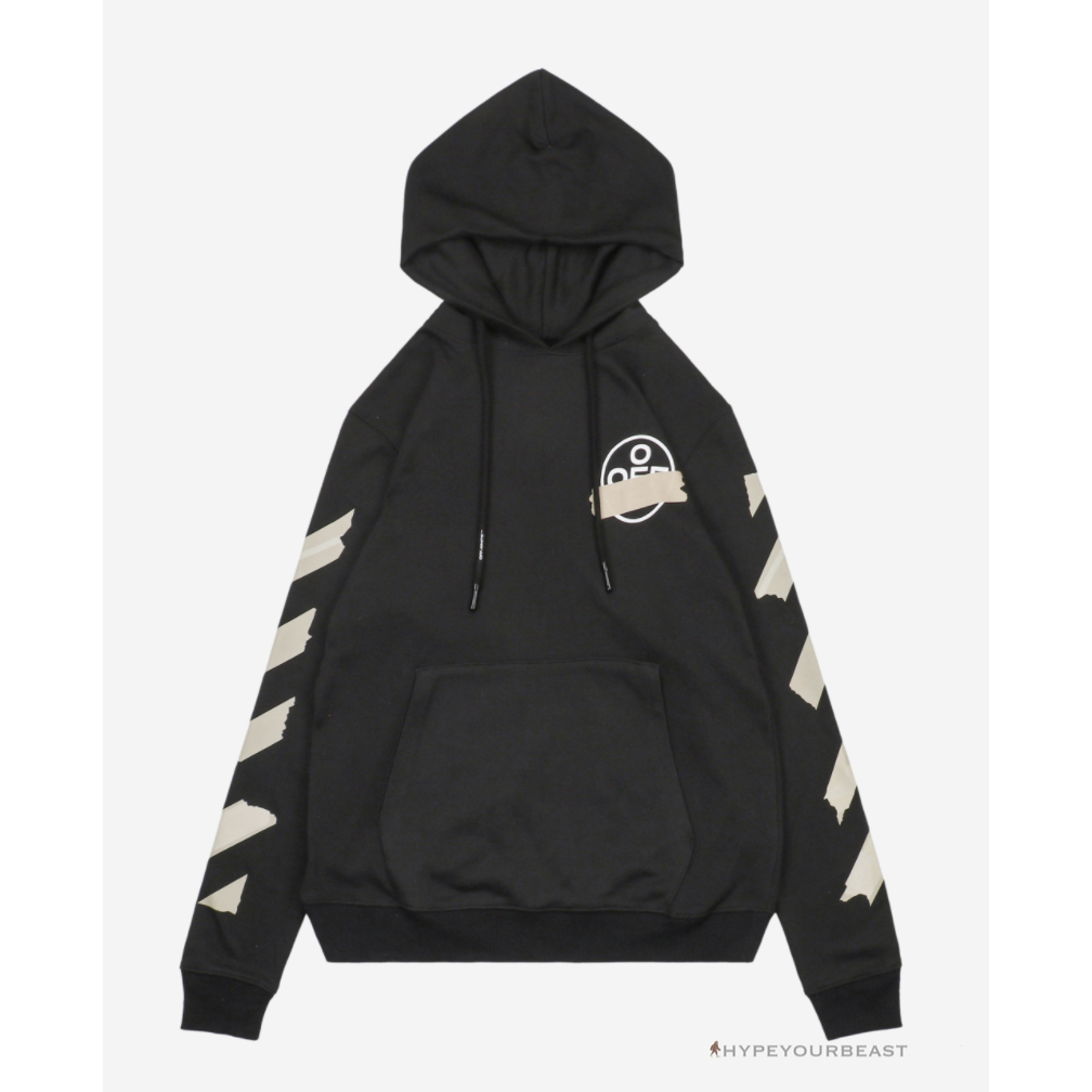 Off White Hoodie Black