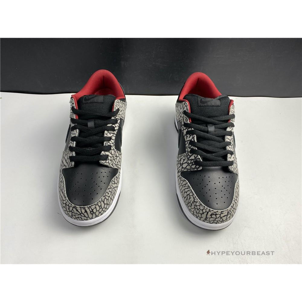 Supreme X Nike SB Dunk Low Black Cement