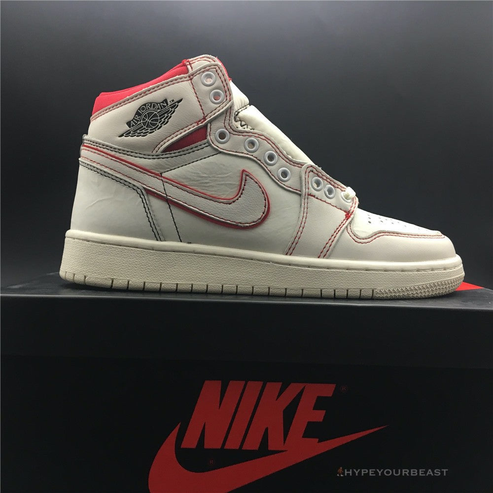 Air Jordan 1 Retro High Phantom Gym Red