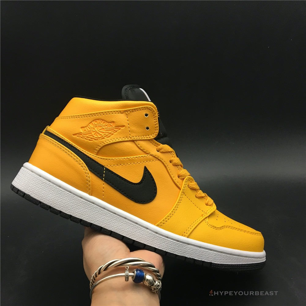 Air Jordan 1 Mid Taxi Yellow