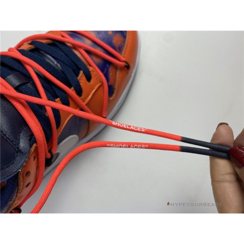 Futura X Off-White X Nike Dunk Low Orange