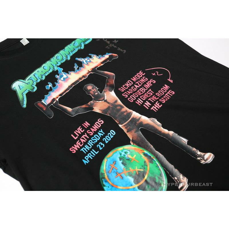 OFF-WHITE Travis Scott Fortnite Tee Shirt 'BLACK'