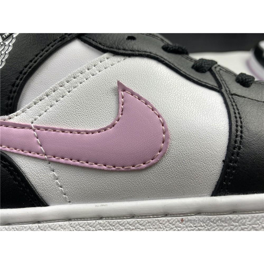 Jordan 1 Mid White Black Light Arctic Pink