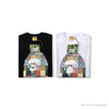 BAPE Ape Man Head 28th Anniversary Camouflage Color Block Tee 'BLACK'