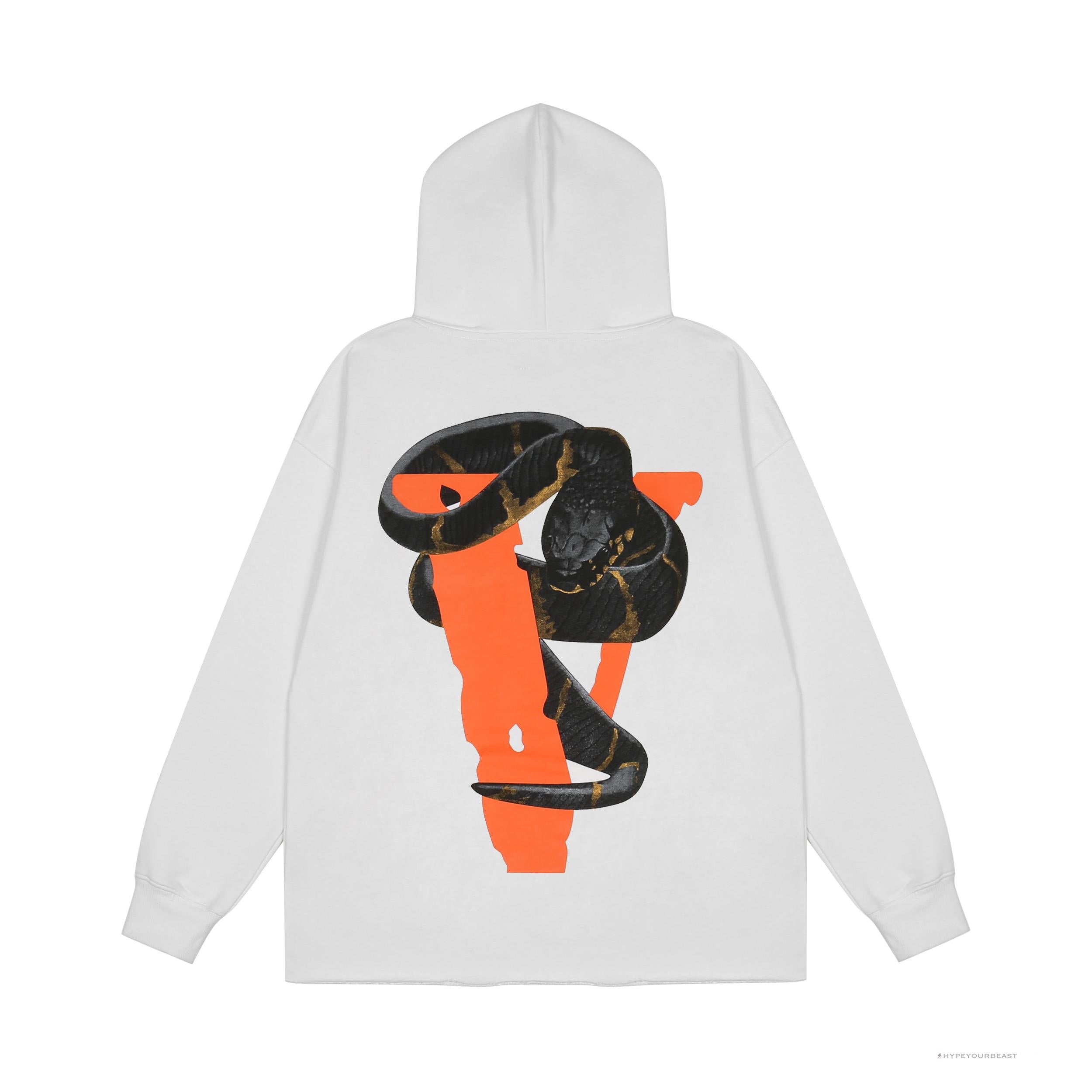 Vlone Hoodie White Snake Eye