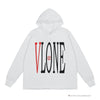 Vlone Black White Serpent Hoodie