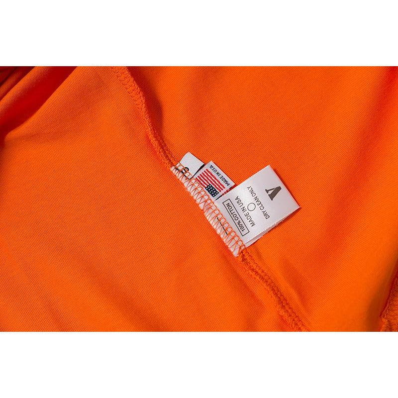 Vlone Orange Staple Tee Shirt