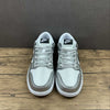 Nike Dunk Low Cracked Leather Silver