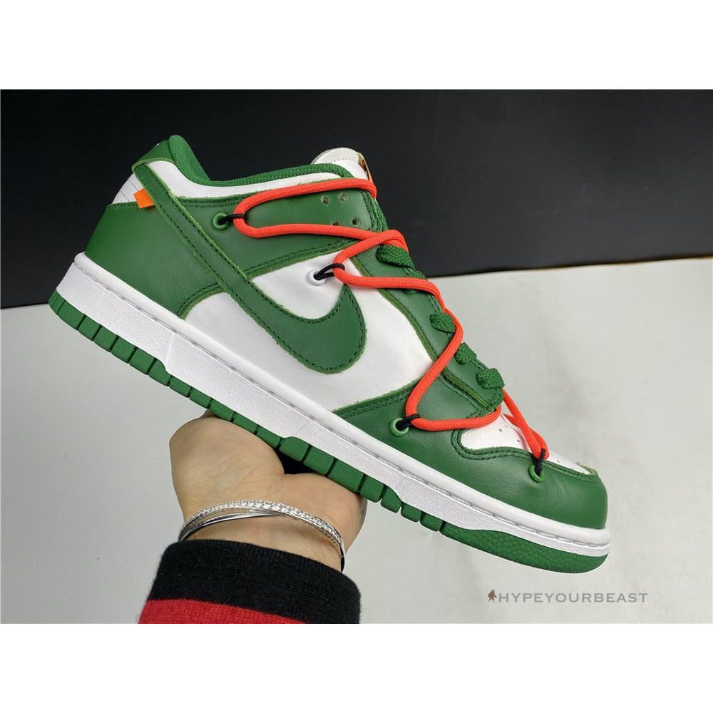 Nike Off-White X Dunk Low 'Pine Green'