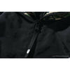 BAPE x FCRB Joint Double Zip Camouflage Hoodie 'BLACK'