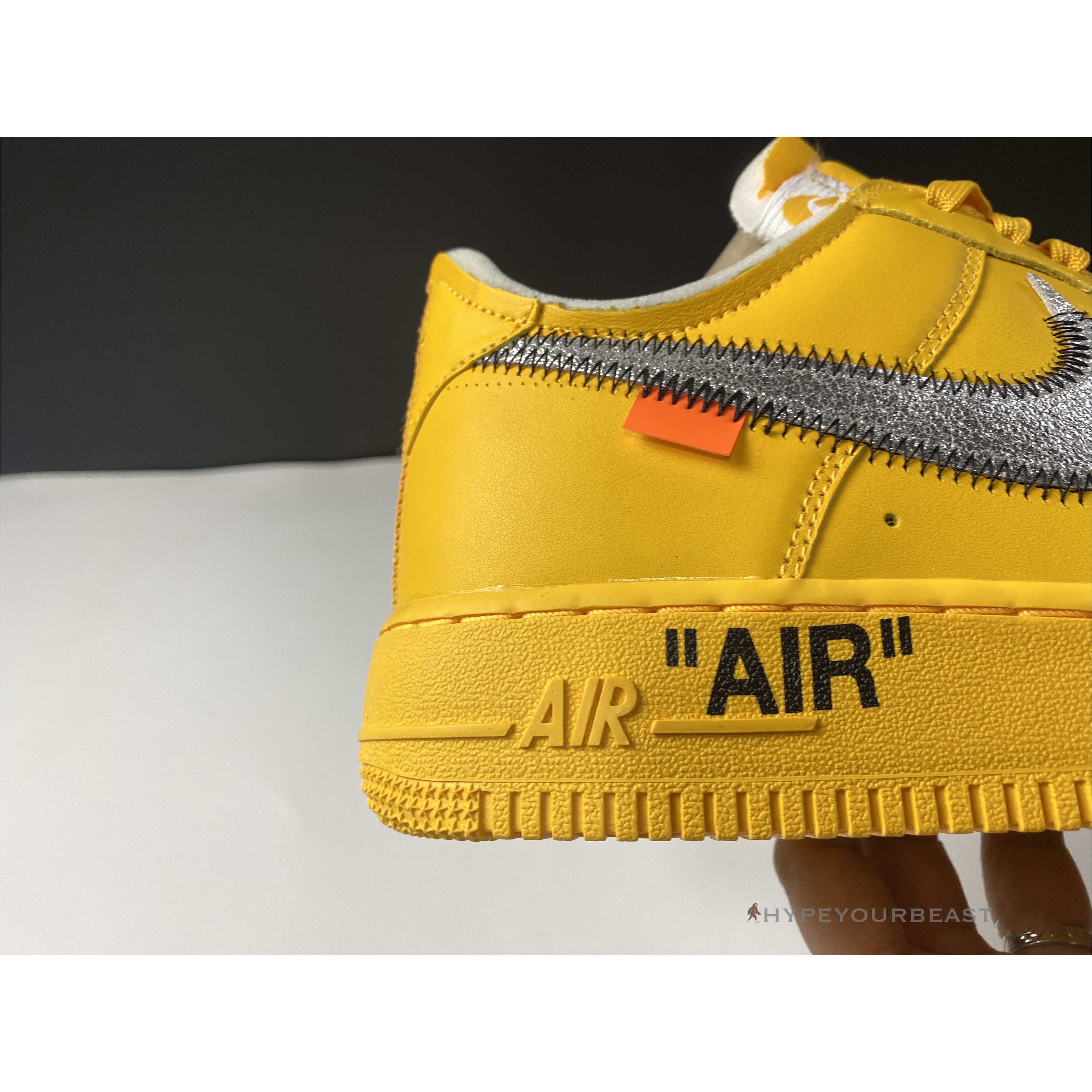 Off White X Air Force 1 Low 'Yellow'