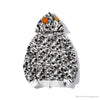 BAPE Chinese Style Ink Camouflage 10th Anniversary Limited Hoodie 'WHITE'
