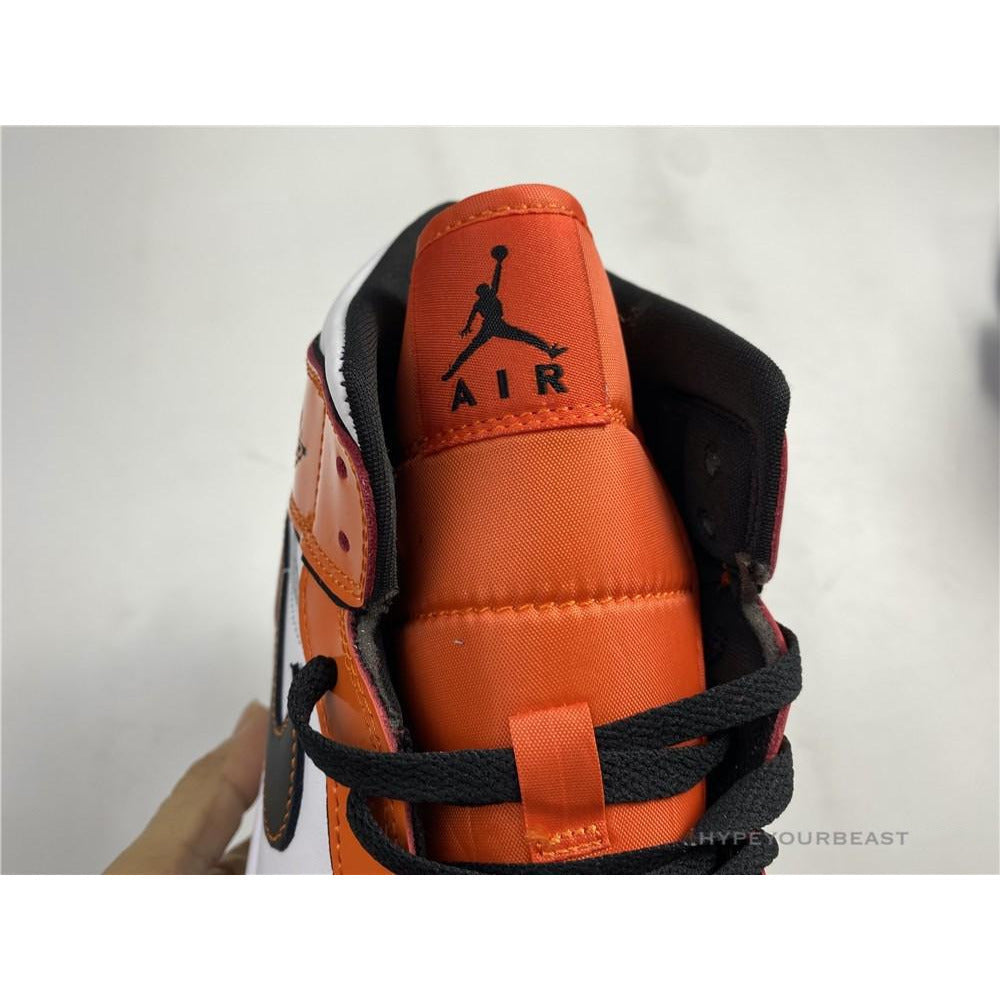 Air Jordan 1 Mid Turf Orange Patent