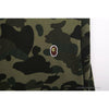 BAPE Classic Ape Head Embroidered Camouflage Long Sleeve Shirt 'GREEN'