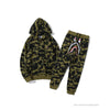 BAPE Camouflage Kangaroo Hooded Hoodie Green