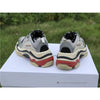 BCG Triple S Sneakers Silver Grey Red