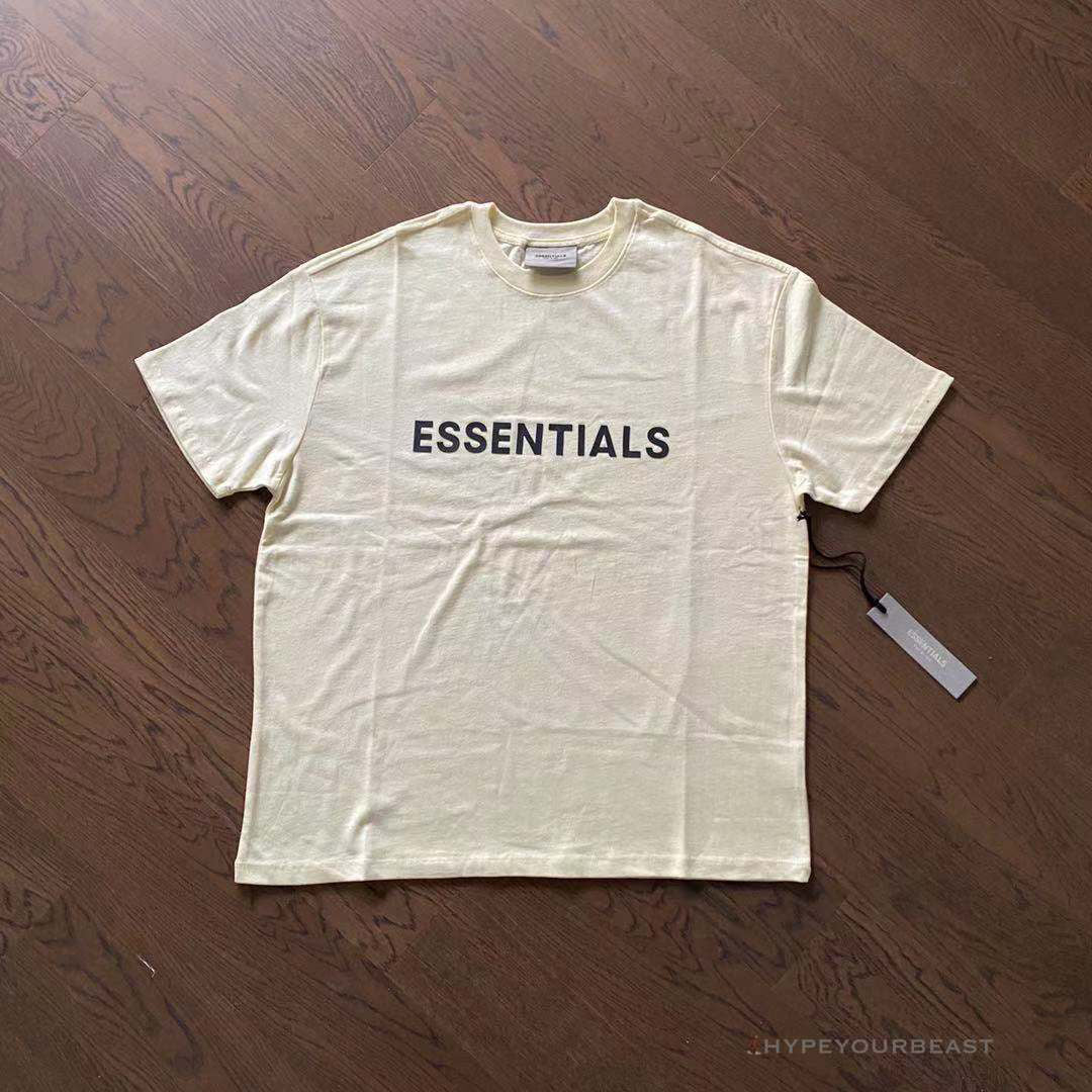 FOG 'ESSENTIALS' Tee Shirt Cream