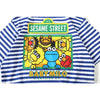 BAPE Baby Milo Sesame Street Striped Tee Shirt 'BLUE'