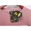 BAPE Behind The Great Ape-Man Head Long Sleeve Shirt 'PINK'