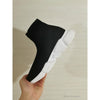 BCG Sock Sneakers Black White Yellow