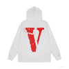 Vlone Hoodie White Vampire