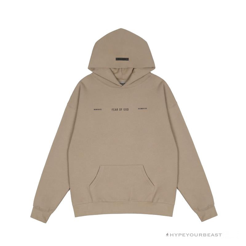 FOG Hoodie Tan Back