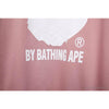 BAPE Behind The Great Ape-Man Head Long Sleeve Shirt 'PINK'