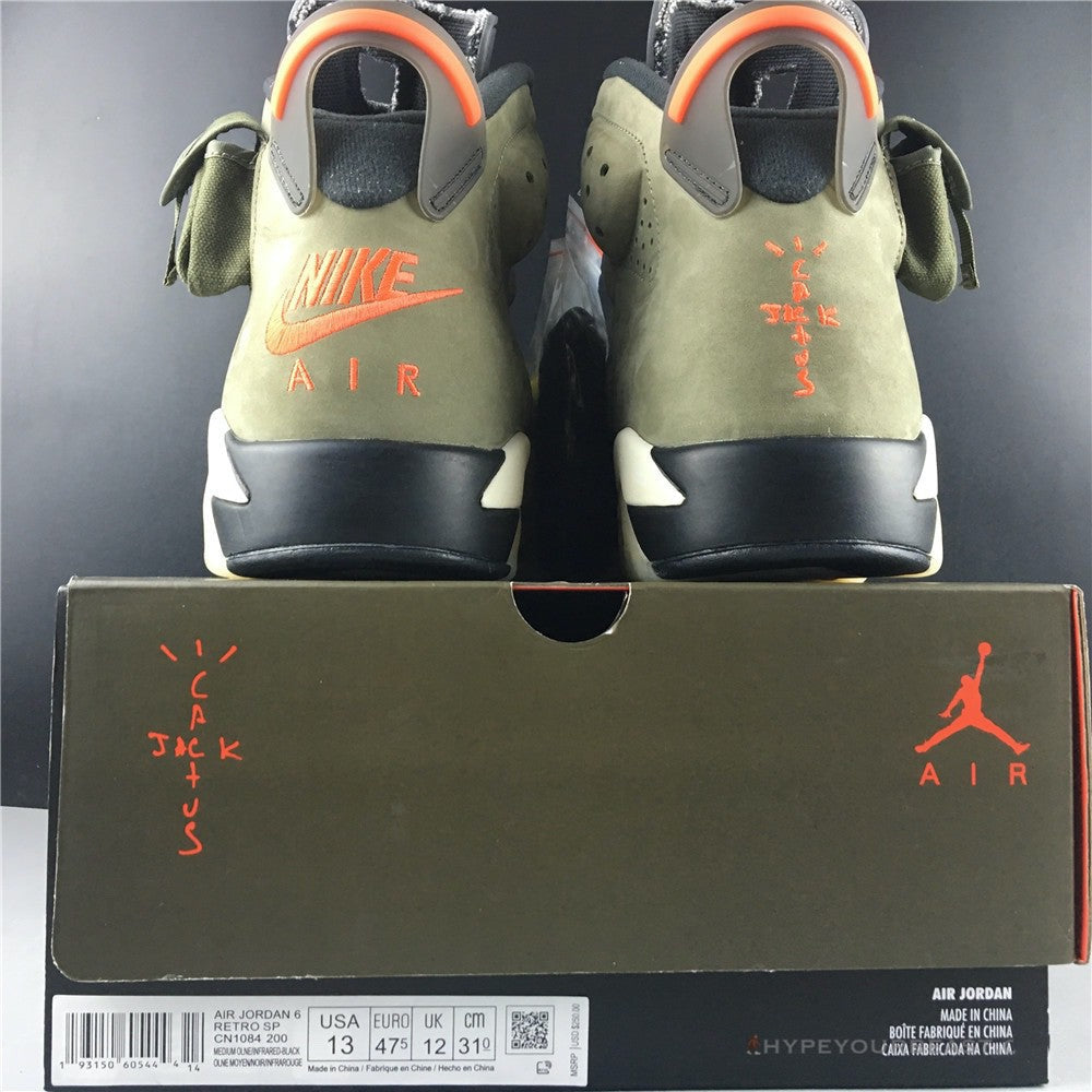 Jordan Air Jordan 6 Retro “Travis Scott”