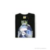 BAPE Blue Ape Head Green Storm Tee Shirt 'BLACK'