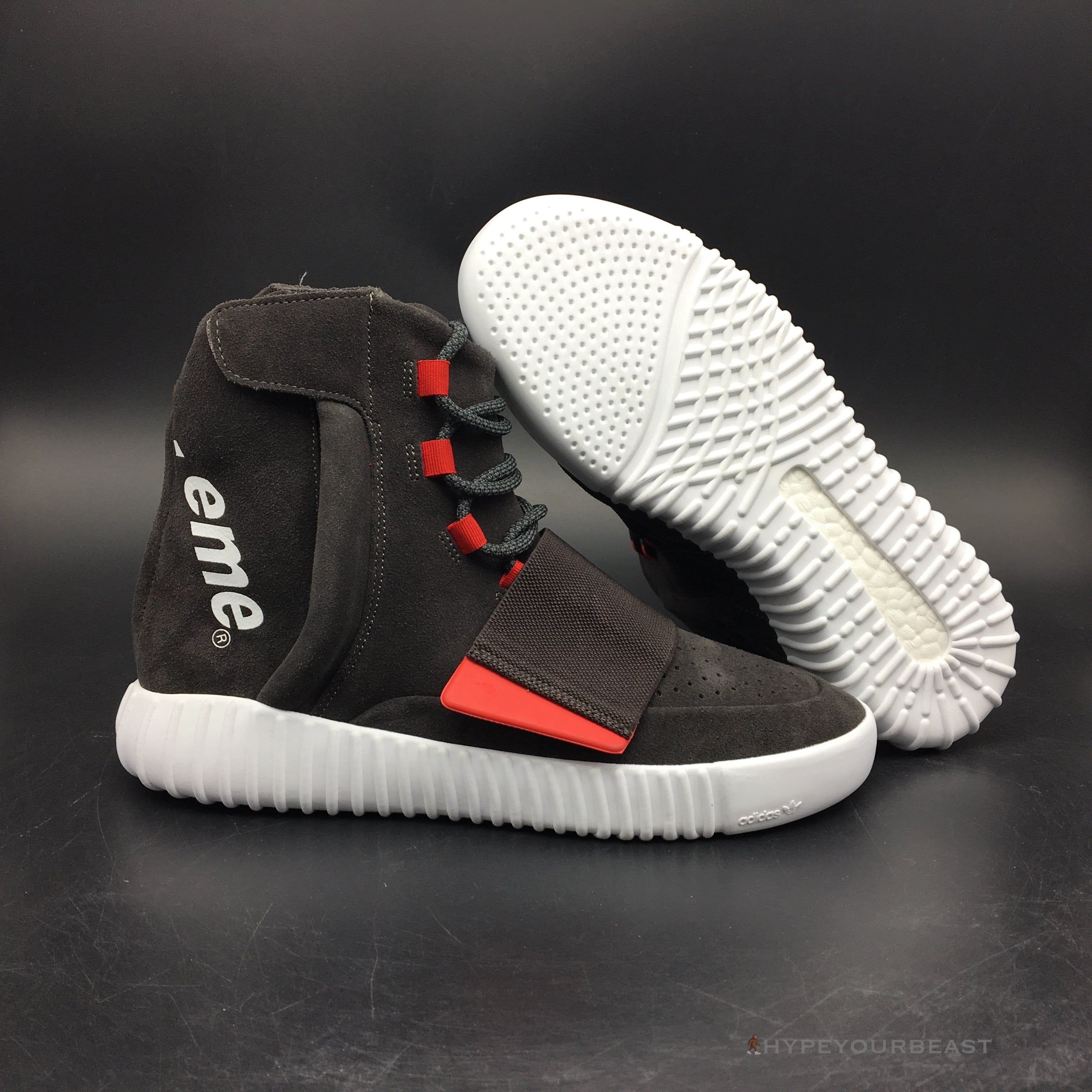 Yeezy Boost 750 Black / White / Supreme