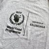 BCG Support Word Food Programme Tee Shirt Grey