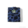 BAPE Camo Hoodie Shark Head 'NAVY BLUE'