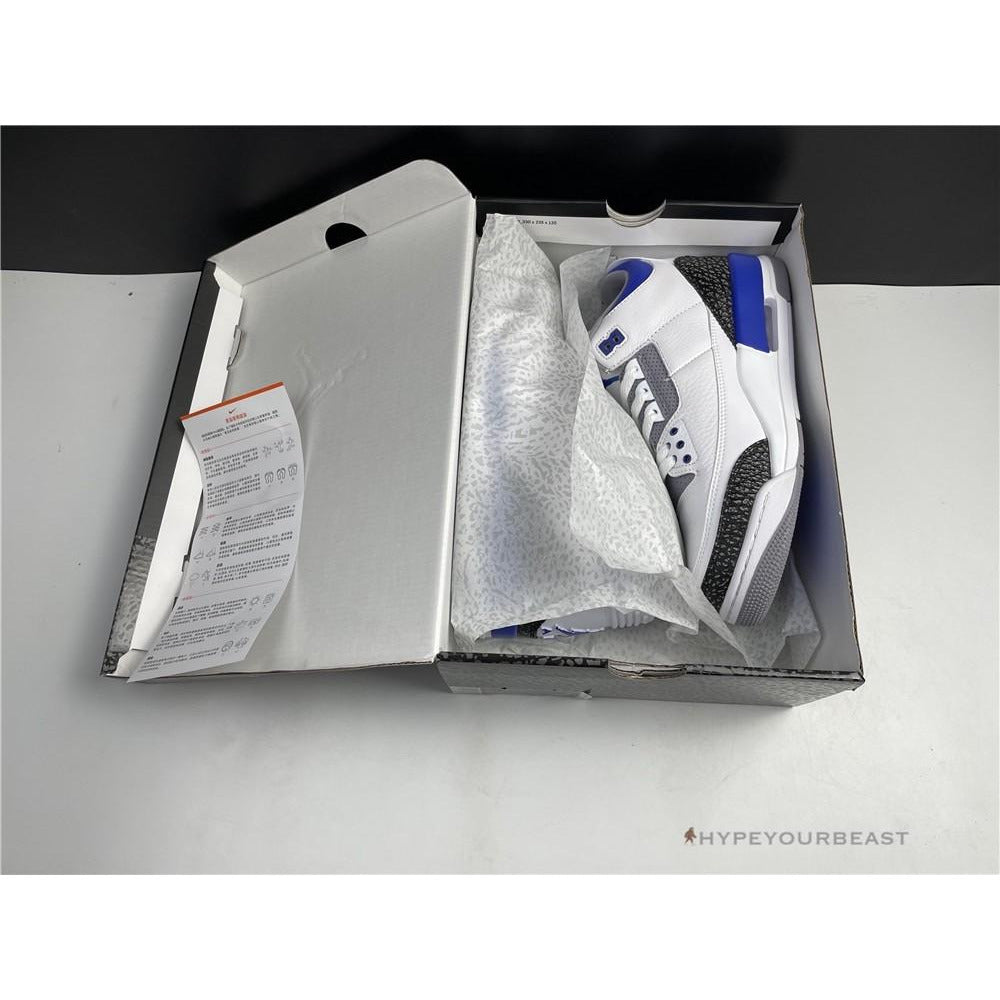 Air Jordan 3 Retro Racer Blue