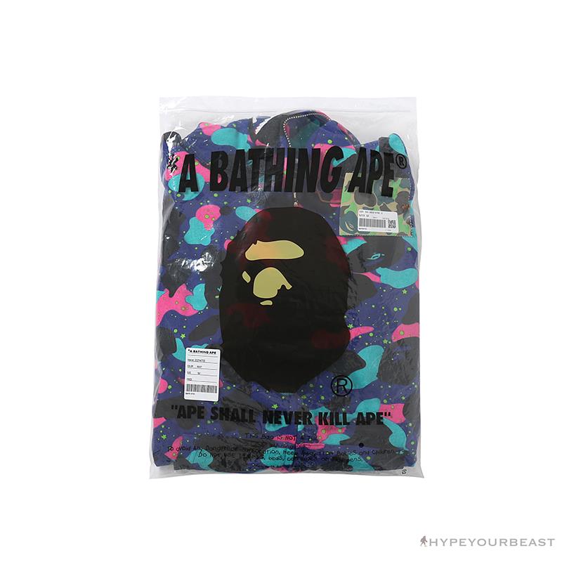 BAPE x KID CUDI Camouflage Hoodie