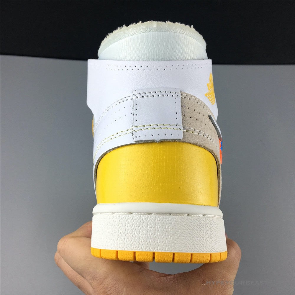 Off-White X Air Jordan 1 High Canary Yellow