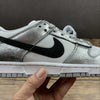 Nike Dunk Low Cracked Leather Silver