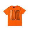 Vlone Orange Staple Tee Shirt