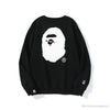 BAPE x RUSSELL ATHLETIC Joint Pullover Long Sleeve Shirt 'BLACK'