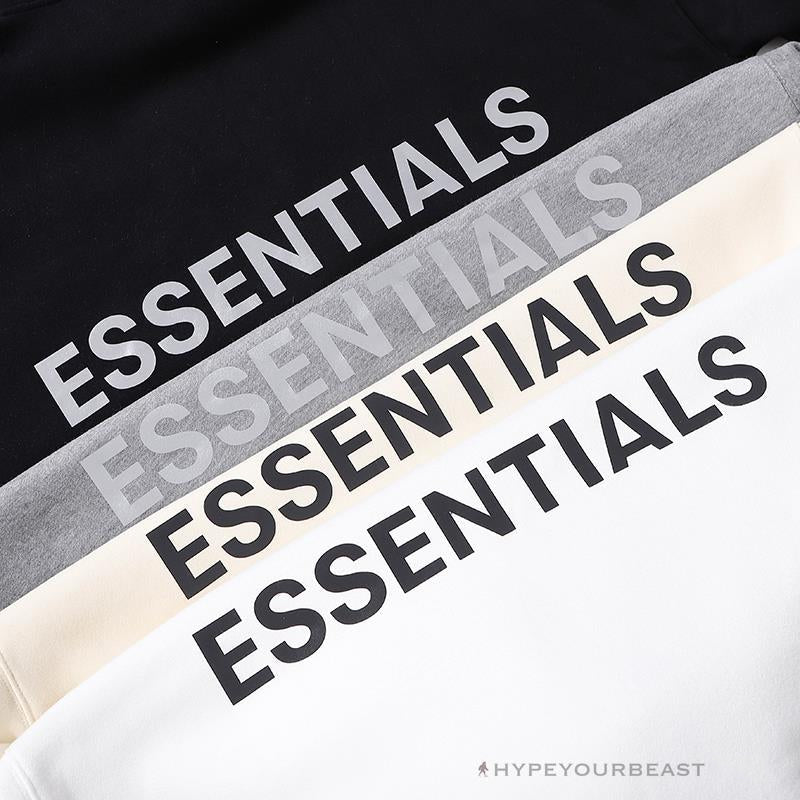 FOG Hoodie Reflective ‘ESSENTIALS’ Black