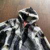 Supreme Penguins Hooded Fleece Jacket Black