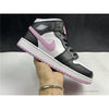 Jordan 1 Mid White Black Light Arctic Pink