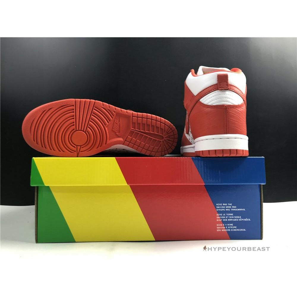 Nike Dunk High X Supreme Red