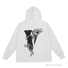 Vlone Black White Serpent Hoodie