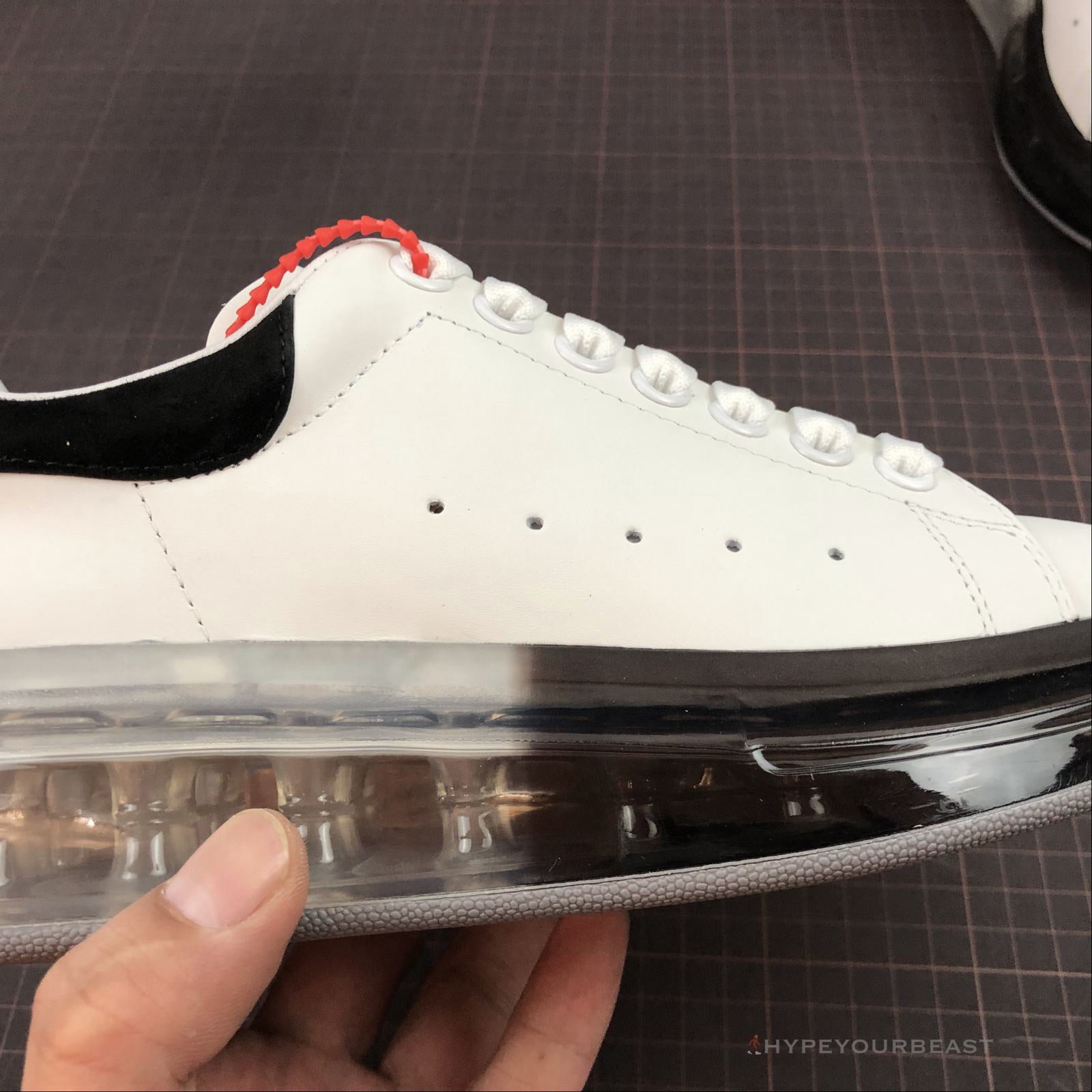 Alexander McQueen Transparent Sole