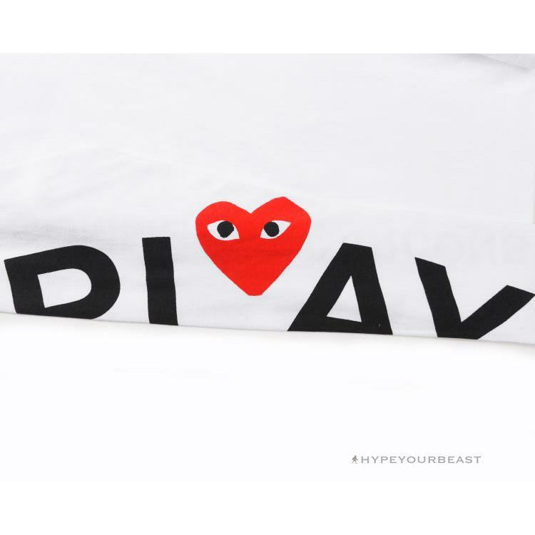 CDG PLAY Shirt 2205 White