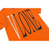 Vlone Orange Staple Tee Shirt