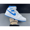 Air Jordan 1 Mid Sail Light Blue