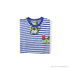 BAPE Baby Milo Sesame Street Striped Tee Shirt 'BLUE'